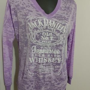 Tee shirt with long sleeves medium large